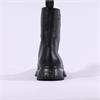 Wonders Flexfly Front Zip Chunky Boot - Black Leather